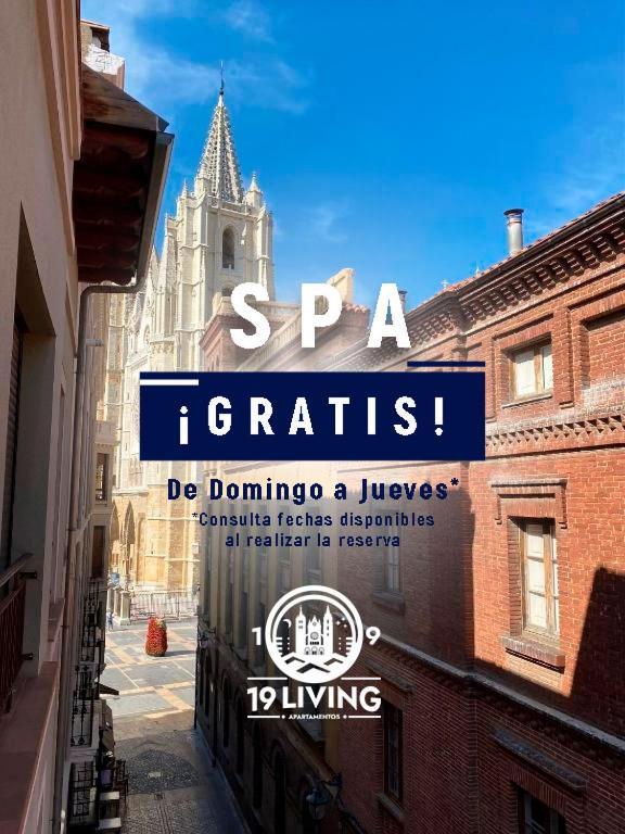 Apartamentos 19 Living Леон Екстериор снимка